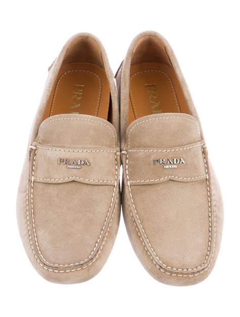 prada men's loafers|prada driving loafers men's.